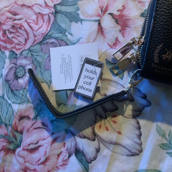 NWT Beverly Hills Polo Club Black Wallet - Picture 2 of 10